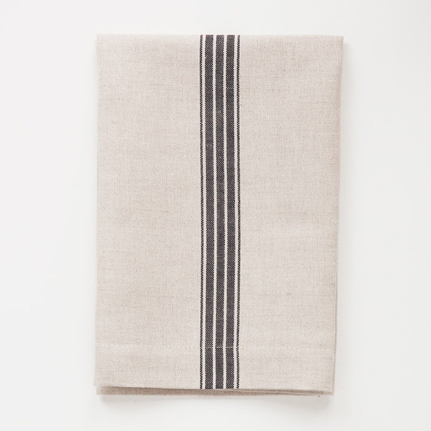 Provincial Napkins - Natural / French Navy (Set of 4)