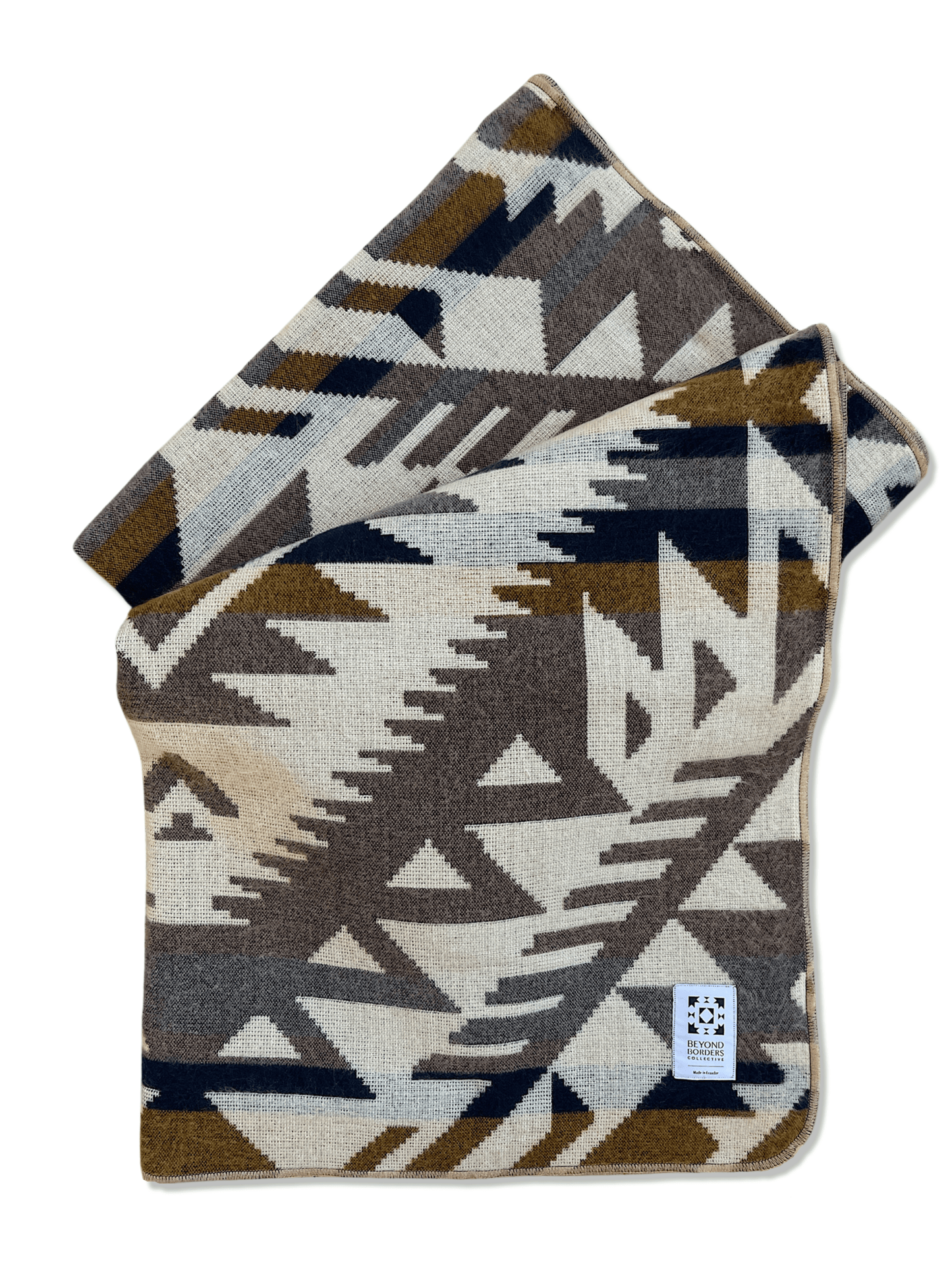 Canoa Blanket - Taupe Earth