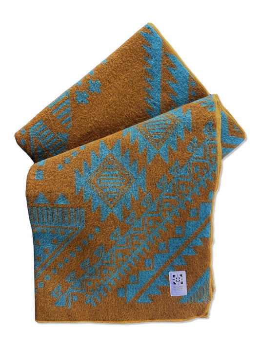 Quito Blanket - Mustard Yellow